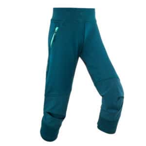 Wanderleggings MH500 Kinder Mädchen Gr.122–170 grün