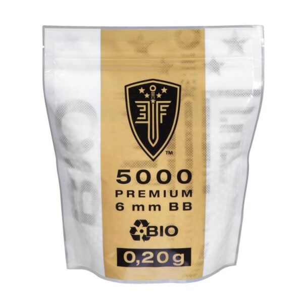 Elite Force BIO Airsoft BB´s Im Zipper Beutel (5000stk) 0