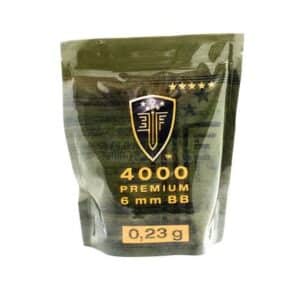 Elite Force Premium Airsoft BB´s im Zipper Beutel (4000stk) 0.23g