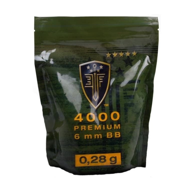 Elite Force Premium Airsoft BB´s im Zipper Beutel (4000stk) 0