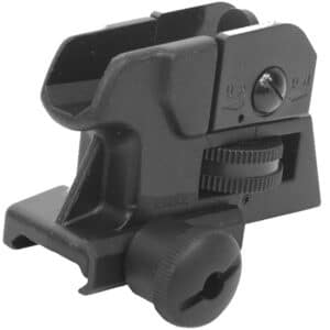 Verstellbares M16 Visier (Kimme) für 20mm Rail