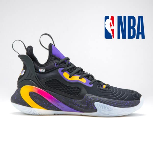 Basketballschuhe SE900 TMK NBA Lakers schwarz