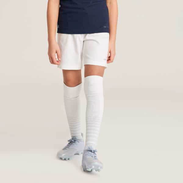 Fussballhose kurz VIRALTO+ Mädchen weiss