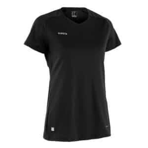 Fussballtrikot VRO+ Damen schwarz