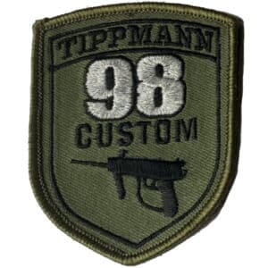 Paintball / Airsoft Klettpatch gestickt (Tippmann 98 Custom)