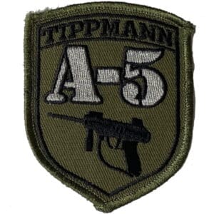 Paintball / Airsoft Klettpatch gestickt (Tippmann A-5)