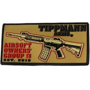 Paintball / Airsoft PVC Klettpatch (Tippmann Tactical AOG/tan)