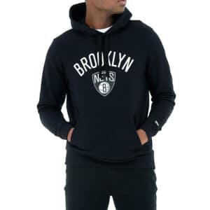 Sweatshirt mit Kapuze NBA New Era BROOKLYN NETS Damen/Herren