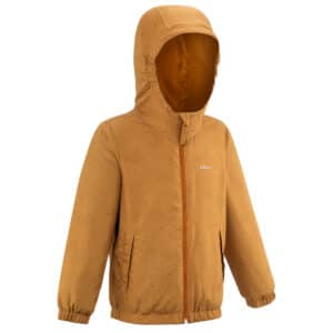 Wanderjacke MH500 wasserdicht Kleinkinder Gr. 92–116 camel