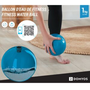 Wasserball Fitness 1 kg blau
