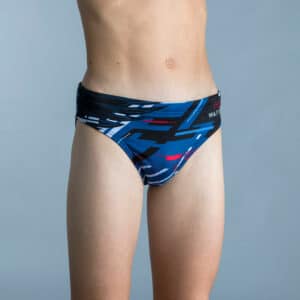 Badehose Slip Wasserball Eagle Jungen blau