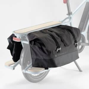 Doppel-Fahrradtasche für Lastenfahrrad R500E Longtail 2×50 Liter