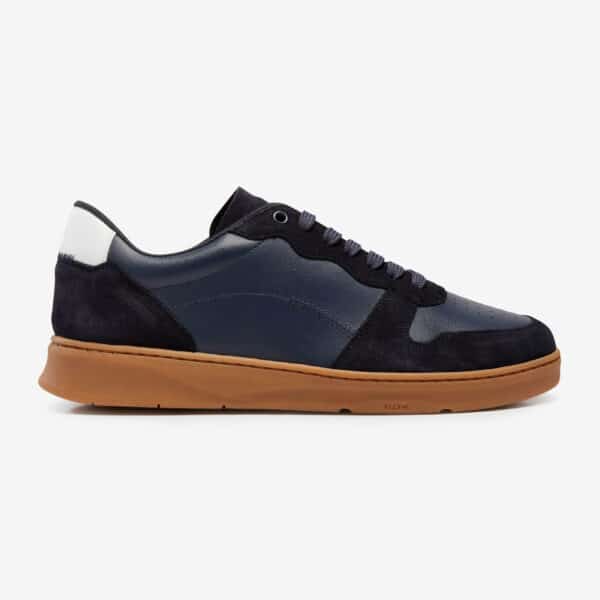 Freizeitschuhe City Walking Walk Protect Leder Herren blau