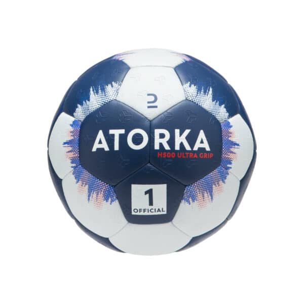 Handball Hybrid Grösse 1 Kinder blau/weiss