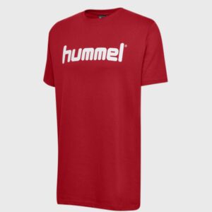 Kinder Handball T-Shirt - Go Cotton Logo rot