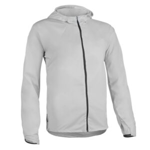 Lauf-Windjacke Trail Herren grau