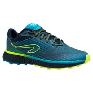 Laufschuhe Trail Crosslauf Kiprun Kinder blau