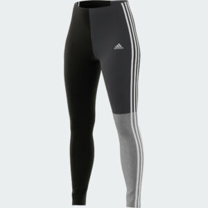 Leggings Fitness Adidas Soft Training Colorblock Damen schwarz/grau