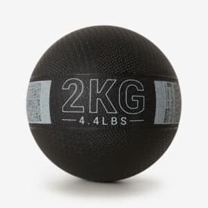 Medizinball 2 kg schwarz