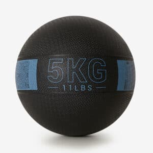 Medizinball 5 kg schwarz
