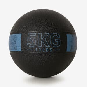 Medizinball 5 kg schwarz