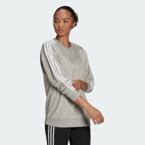 Sweatshirt Fitness Adidas Soft Training Damen grau