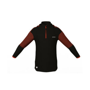 Tennis Langarmshirt Kinder TTS TH500 rot