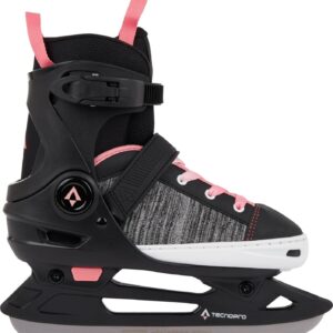 TecnoPro Alpha Soft Girl 2.0 verstellbarer Schlittschuh (Größe: 37.0 - 40.0