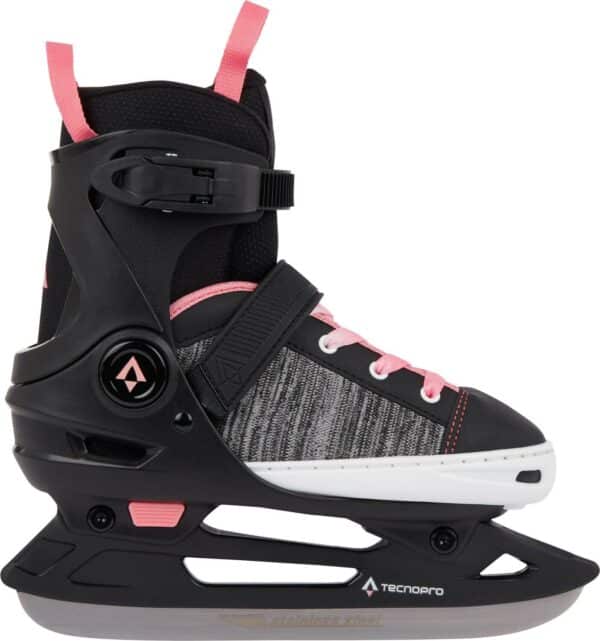 TecnoPro Alpha Soft Girl 2.0 verstellbarer Schlittschuh (Größe: 29.0 - 32.0