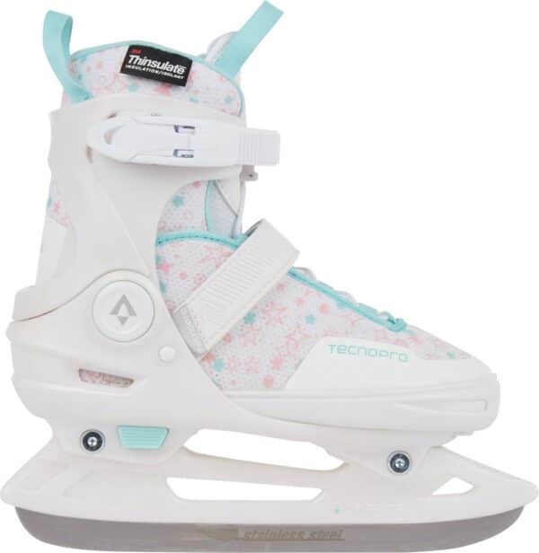 TecnoPro Flash Adj. Eishockeyschuh Girl (Größe: 29.0 - 32.0