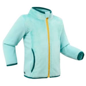 Fleece-Jacke Midwarm Baby türkis