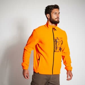 Fleecejacke 500 Orange