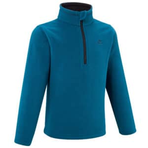 Fleecepullover MH100 Kinder Gr. 92–116 blau