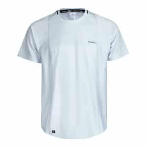 Herren Tennis T-Shirt - TTS Dry RN hellgrau/schwarz