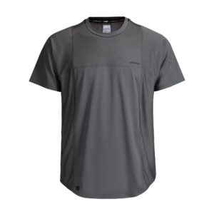 Herren Tennis T-Shirt - TTS Dry RN khaki/schwarz