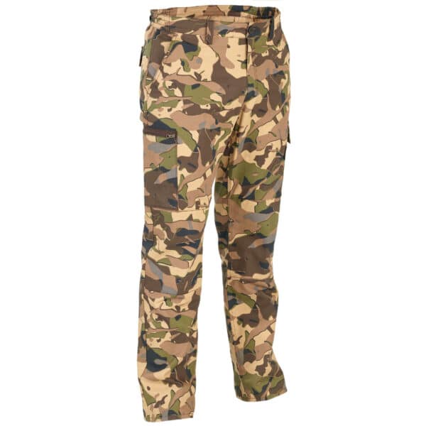 Jagdhose Regular Steppe 300 Camouflage Woodland braun
