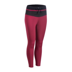 Laufhose 7/8 Tights Trail Damen himbeerfarben