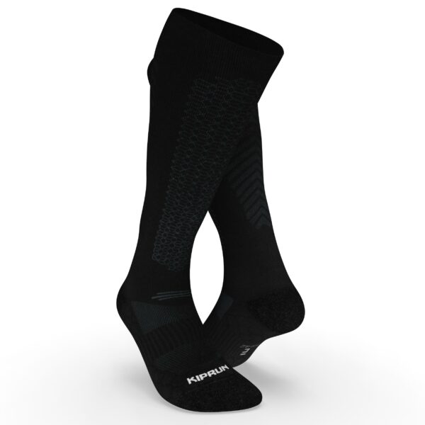 Laufsocken High Merinowolle Run 900 schwarz