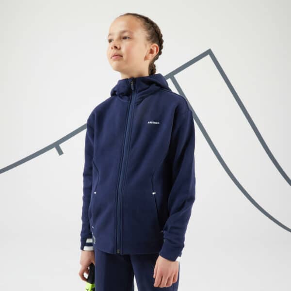 Mädchen Tennisjacke - TJK TH marineblau