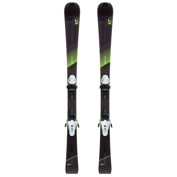 Ski Kinder mit Bindung Piste - Boost 900 schwarz/gelb