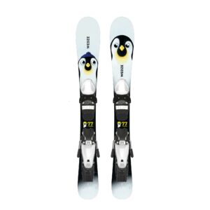 Ski Piste Kinder mit Bindung - Boost 100 Pinguin