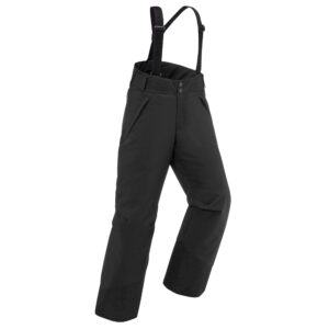 Skihose Kinder Piste warm wasserdicht - 500 PNF schwarz