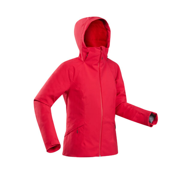 Skijacke Damen warm - 500 rot