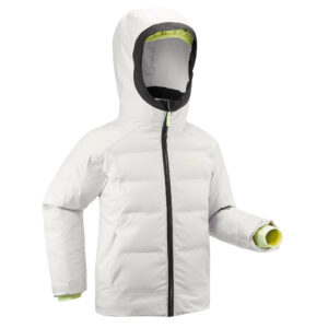 Skijacke Daunenjacke Kinder warm wasserdicht - 580 beige