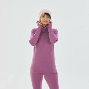 Skiunterwäsche Funktionsshirt - BL 900 Wool Neck Damen violett