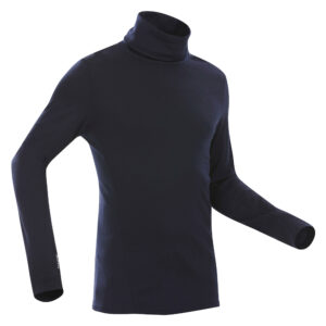 Skiunterwäsche Funktionsshirt Herren - BL 900 Wool Neck marineblau