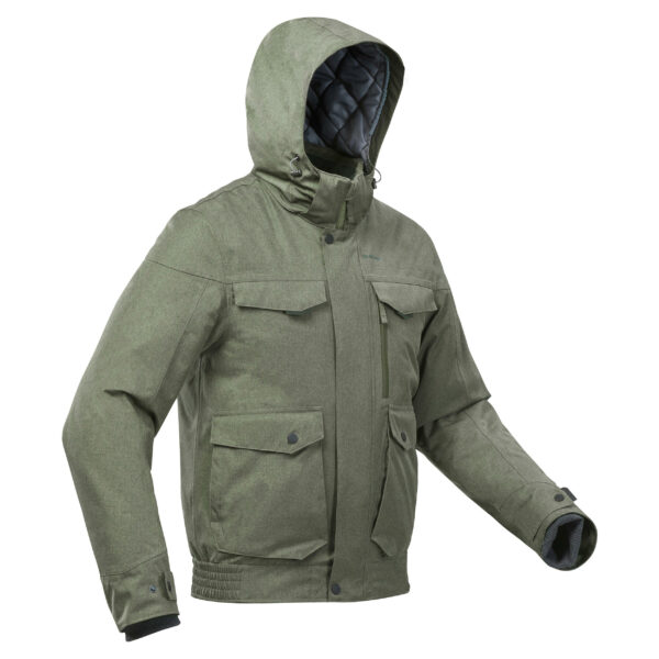 Winterjacke Blouson Winterwandern SH100 X-Warm wasserdicht -10 °C Herren