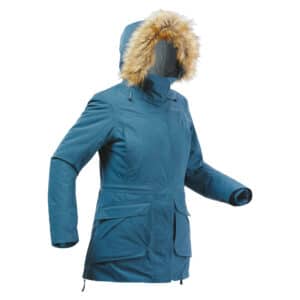 Winterjacke Parka Winterwandern SH500 Ultra-Warm wasserdicht -20 °C Damen