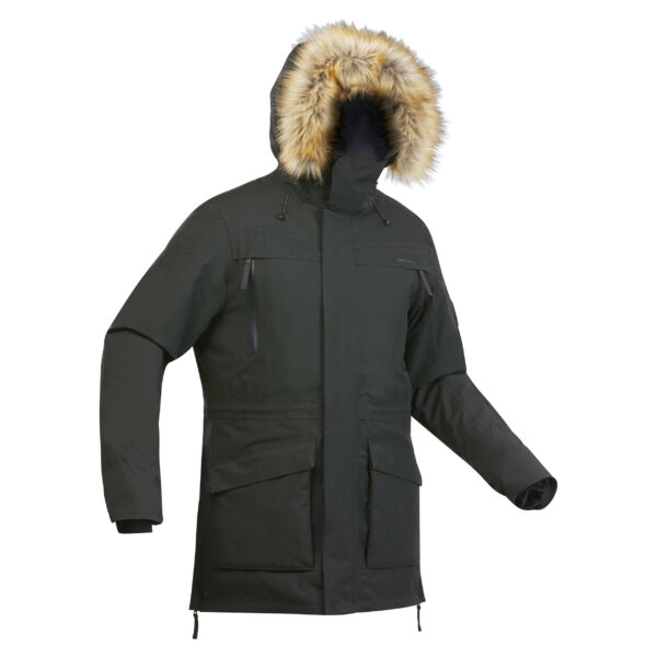 Winterjacke Parka Winterwandern SH500 Ultra-Warm wasserdicht -20 °C Herren