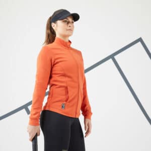 Damen Tennisjacke - Dry Soft 900 orange